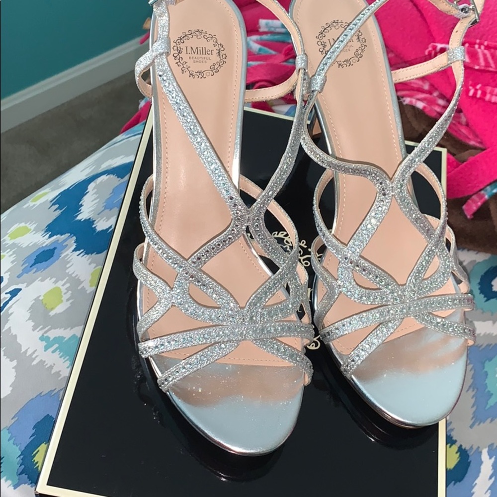 Silver heels